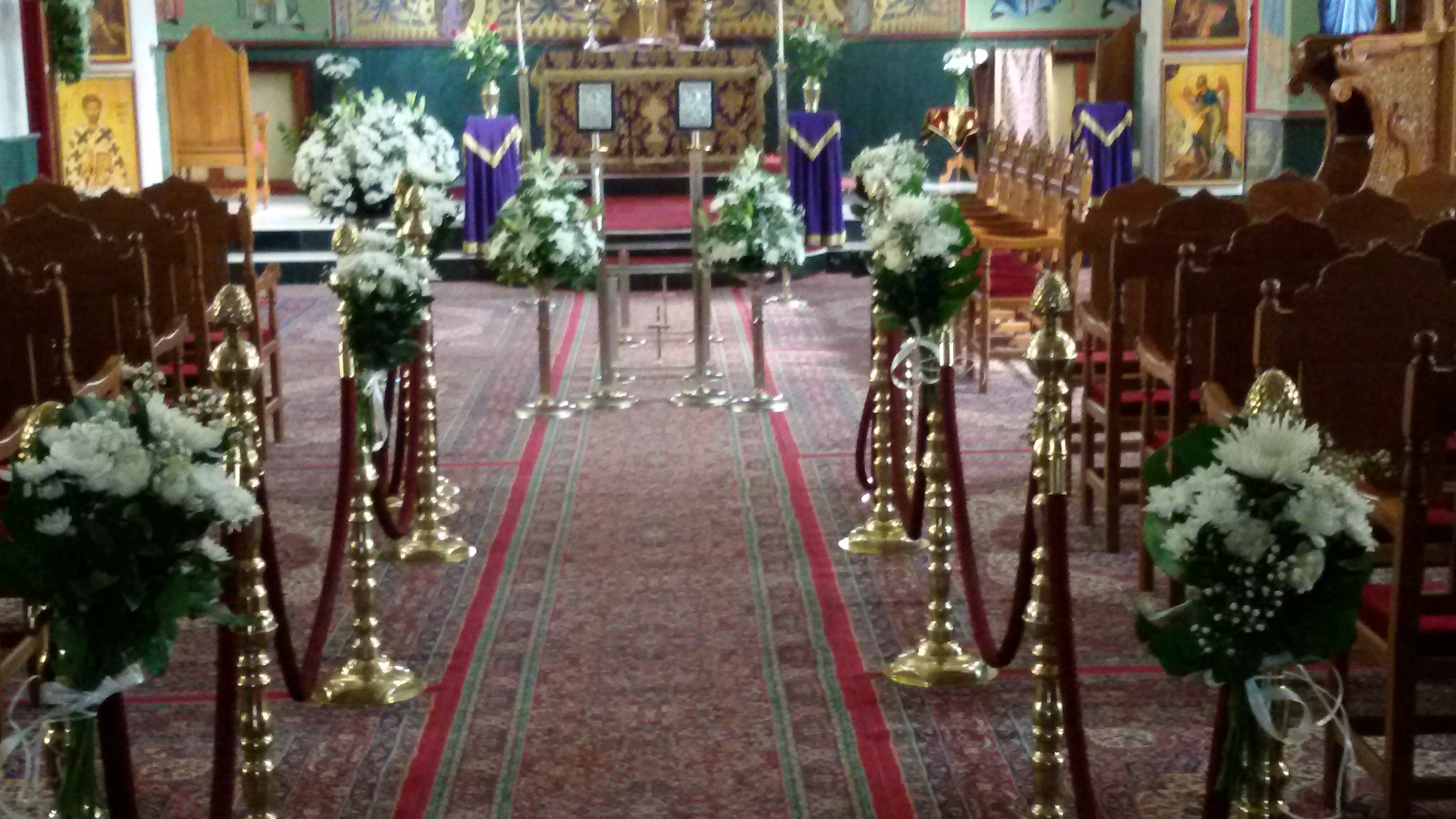 Στολισμός εκκλησίας